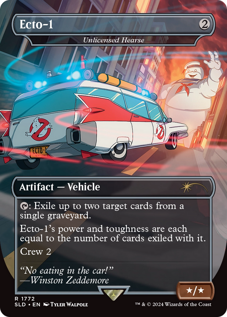 Image of Ecto-1 - Unlicensed Hearse [Secret Lair Drop Series]