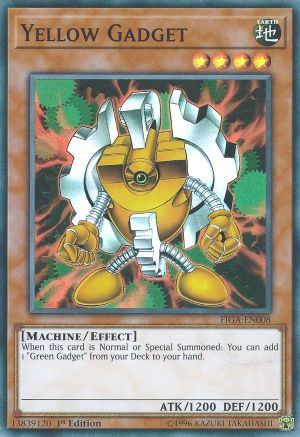 Image of Yellow Gadget [FIGA-EN008] Super Rare