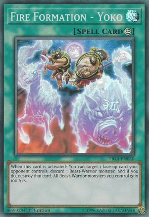 Image of Fire Formation - Yoko [FIGA-EN030] Super Rare