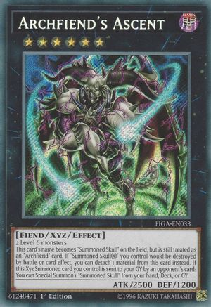 Image of Archfiend's Ascent [FIGA-EN033] Secret Rare