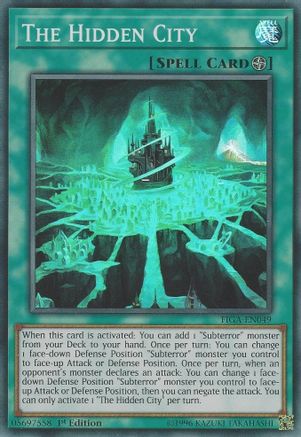 Image of The Hidden City [FIGA-EN049] Super Rare