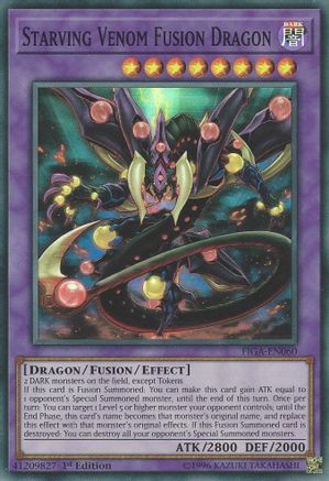 Starving Venom Fusion Dragon [FIGA-EN060] Super Rare