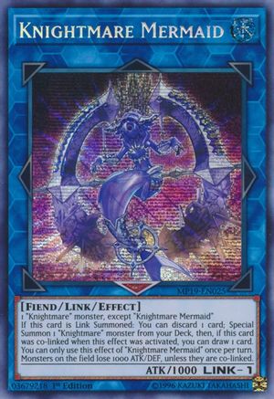 Image of Knightmare Mermaid [MP19-EN025] Prismatic Secret Rare