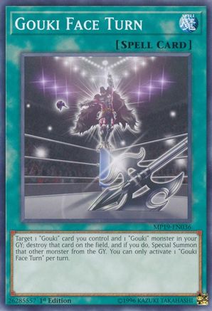 Image of Gouki Face Turn [MP19-EN036] Common