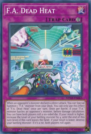 Image of F.A. Dead Heat [MP19-EN063] Common