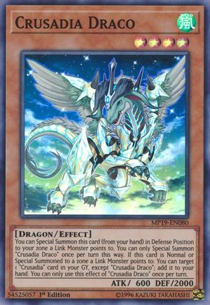 Image of Crusadia Draco [MP19-EN080] Super Rare