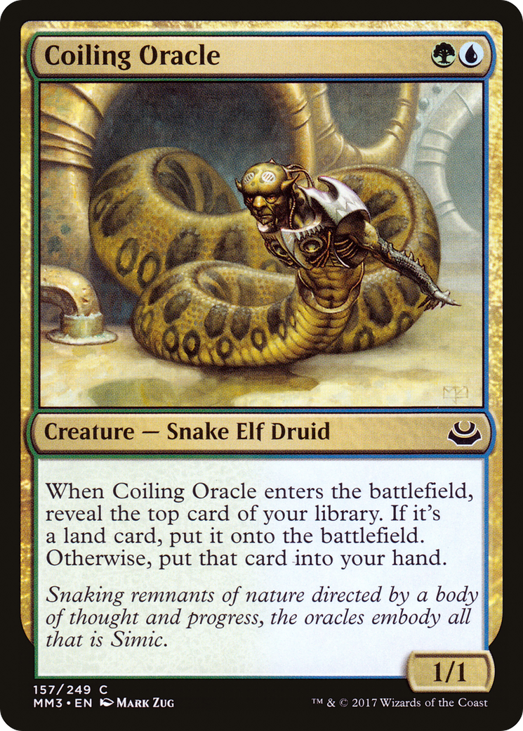Image of Coiling Oracle [Modern Masters 2017]