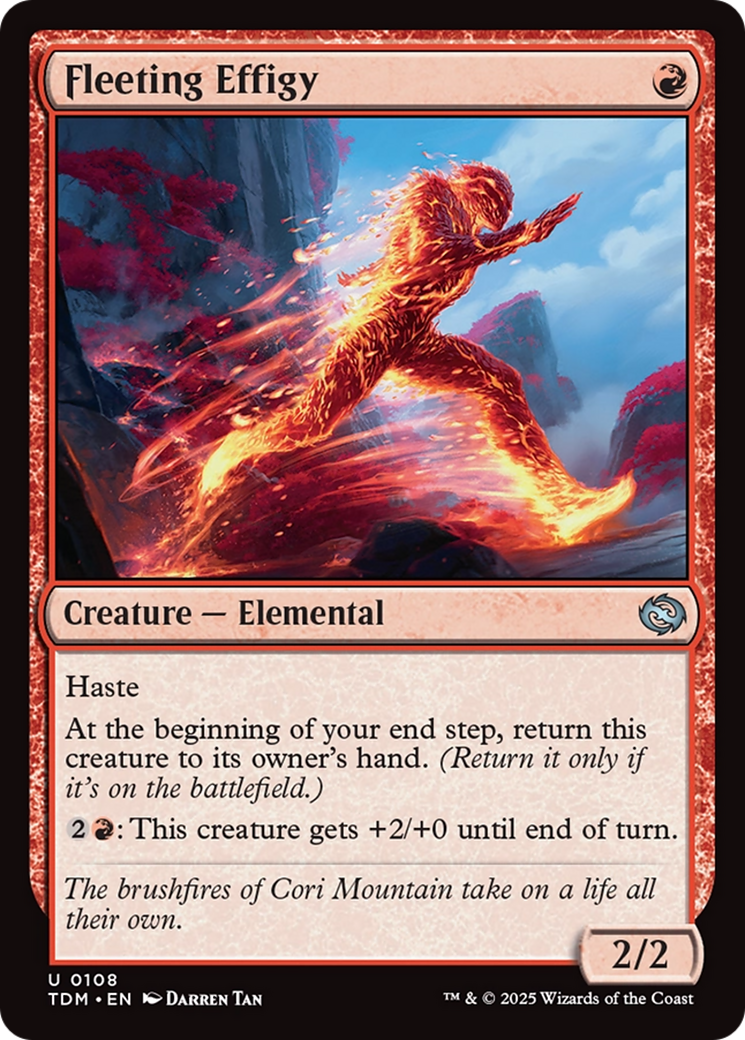Image of Fleeting Effigy [Tarkir: Dragonstorm]