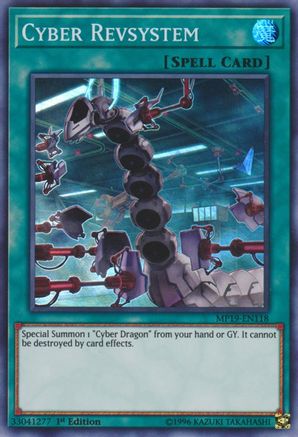 Image of Cyber Revsystem [MP19-EN118] Super Rare