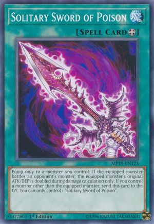 Image of Solitary Sword of Poison [MP19-EN123] Common