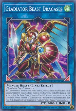 Image of Gladiator Beast Dragases [MP19-EN150] Common