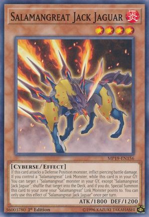 Image of Salamangreat Jack Jaguar [MP19-EN156] Common