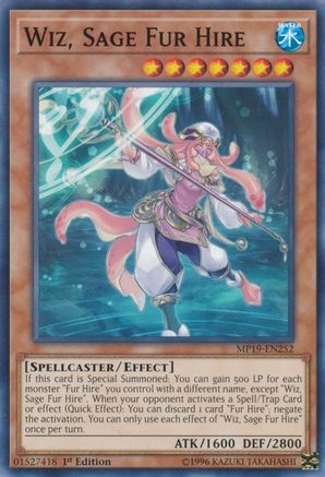 Image of Wiz, Sage Fur Hire [MP19-EN252] Common