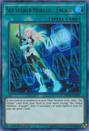 Image of Sky Striker Mobilize - Engage! [MP19-EN260] Ultra Rare