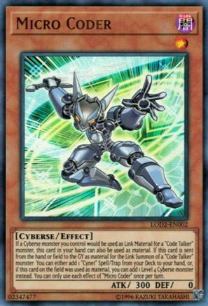 Image of Micro Coder [LOD2-EN002] Ultra Rare