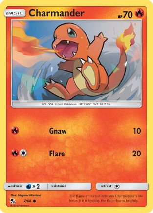 Image of Charmander (7/68) [Sun & Moon: Hidden Fates]