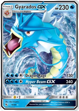 Image of Gyarados GX (16/68) [Sun & Moon: Hidden Fates]