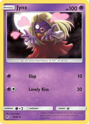 Image of Jynx (30/68) [Sun & Moon: Hidden Fates]