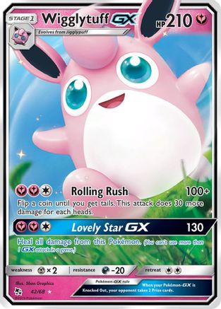 Image of Wigglytuff GX (42/68) [Sun & Moon: Hidden Fates]