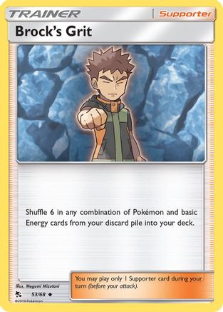 Image of Brock's Grit (53/68) [Sun & Moon: Hidden Fates]