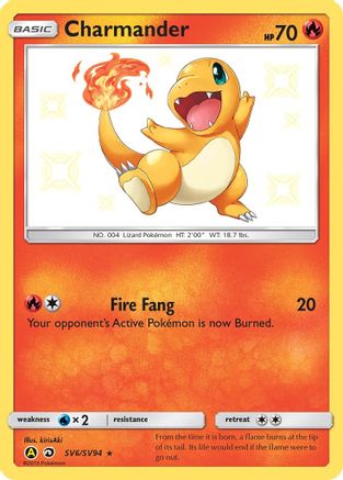 Image of Charmander (SV6/SV94) [Sun & Moon: Hidden Fates - Shiny Vault]