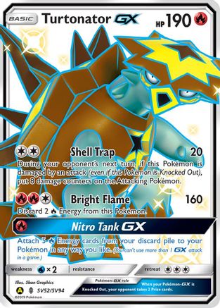 Image of Turtonator GX (SV52/SV94) [Sun & Moon: Hidden Fates - Shiny Vault]