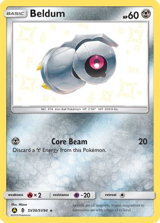 Image of Beldum (SV30/SV94) [Sun & Moon: Hidden Fates - Shiny Vault]