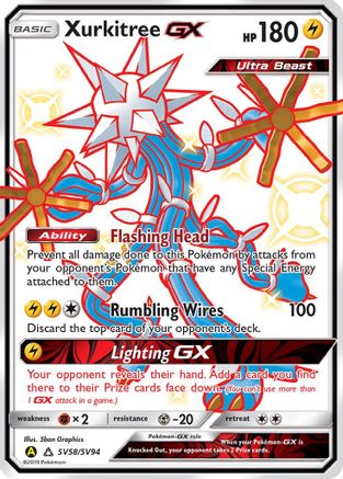 Image of Xurkitree GX (SV58/SV94) [Sun & Moon: Hidden Fates - Shiny Vault]