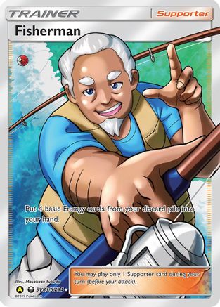 Image of Fisherman (SV83/SV94) [Sun & Moon: Hidden Fates - Shiny Vault]
