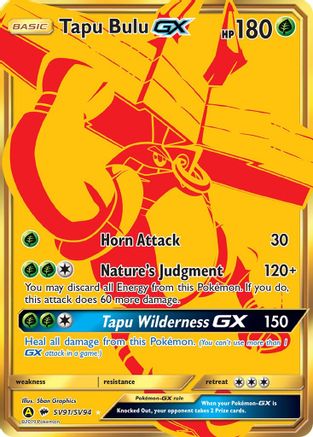 Image of Tapu Bulu GX (SV91/SV94) [Sun & Moon: Hidden Fates - Shiny Vault]