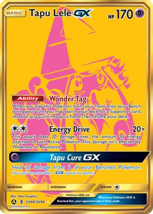 Image of Tapu Lele GX (SV94/SV94) [Sun & Moon: Hidden Fates - Shiny Vault]