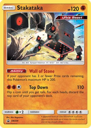 Image of Stakataka (SM209) [Sun & Moon: Black Star Promos]