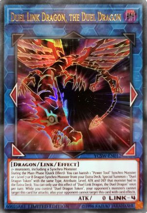 Image of Duel Link Dragon, the Duel Dragon [YCSW-EN012] Ultra Rare