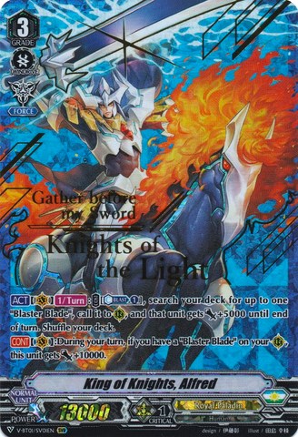 Image of King of Knights, Alfred (V-BT01/SV01EN) [Unite! Team Q4]