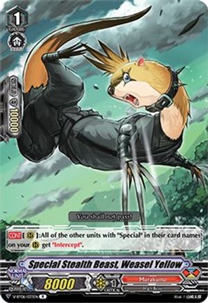 Image of Special Stealth Beast, Weasel Yellow (PHANTASMAL STEED RESTORATION)