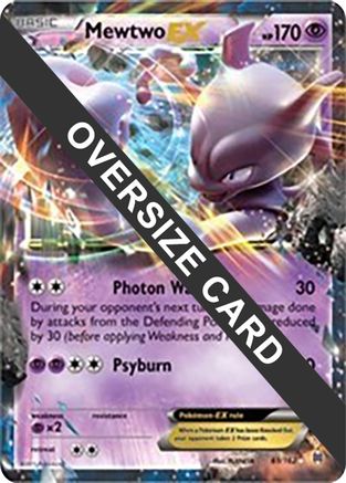 Image of Mewtwo EX (61/162) (Jumbo Card) [XY: BREAKthrough]