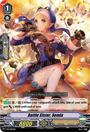 Image of Battle Sister, Semla (V-PR/0077EN) [V Promo Cards]