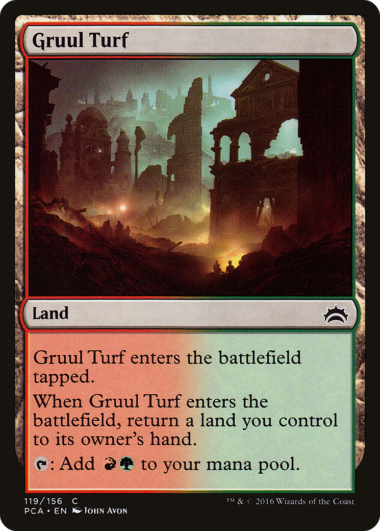 Image of Gruul Turf [Planechase Anthology]