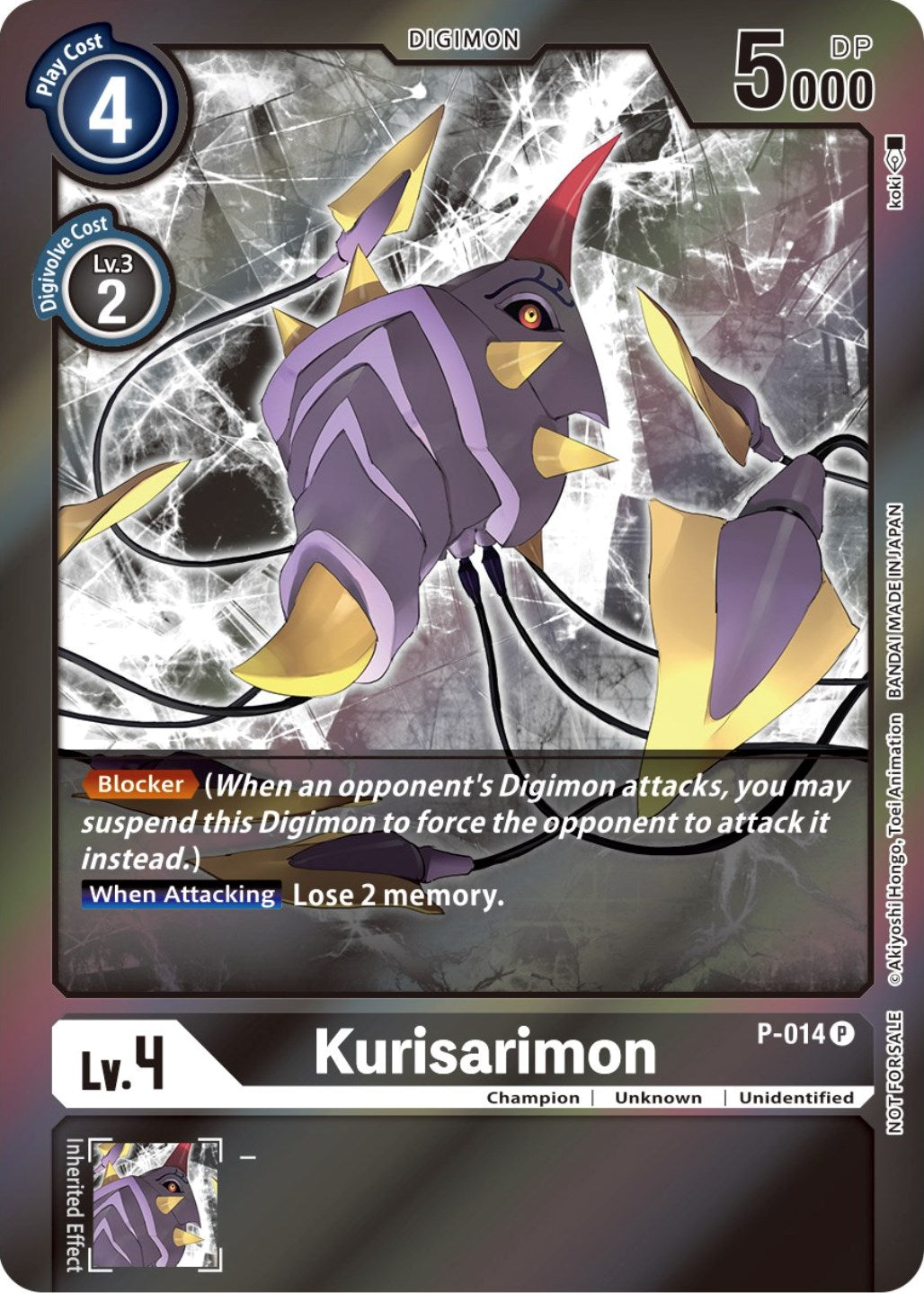 Image of Kurisarimon [P-014] (Event Pack 3) [Promotional Cards]