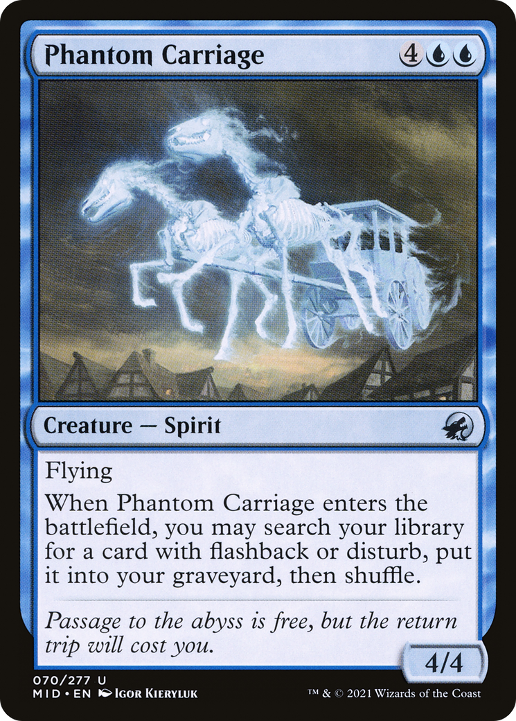 Image of Phantom Carriage [Innistrad: Midnight Hunt]
