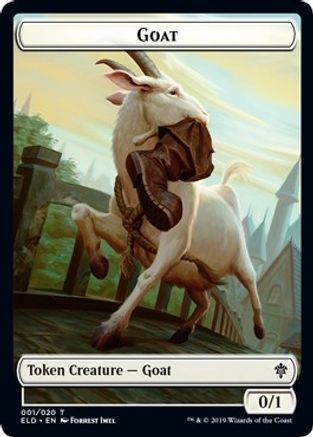 Image of Goat Token (ELD-001) - Throne of Eldraine