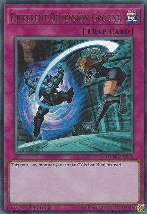 Image of Different Dimension Ground [DUDE-EN045] Ultra Rare