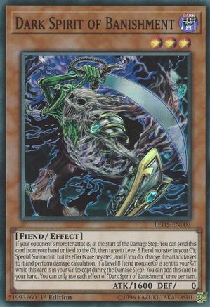 Image of Dark Spirit of Banishment [LED5-EN002] Super Rare