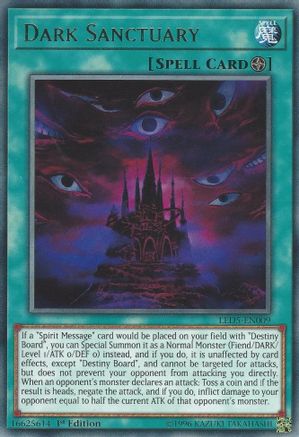 Image of Dark Sanctuary [LED5-EN009] Rare