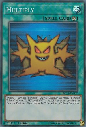 Image of Multiply [AC19-EN002] Super Rare