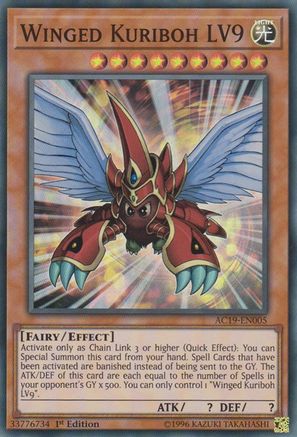 Image of Winged Kuriboh LV9 [AC19-EN005] Super Rare