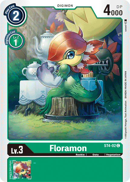 Image of Floramon [ST4-02] [Starter Deck: Giga Green]