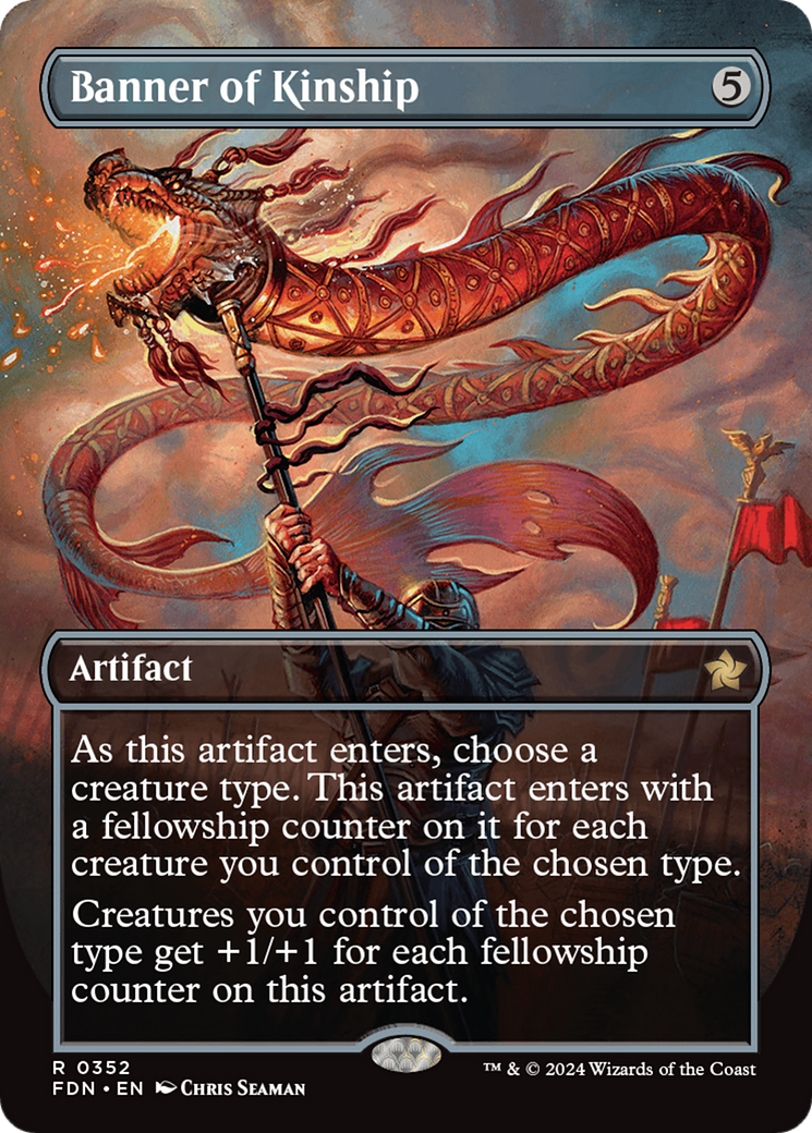 Image of Banner of Kinship (Borderless) [Foundations]