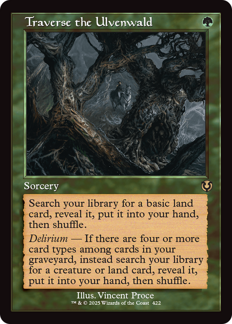 Image of Traverse the Ulvenwald (Retro Frame) [Innistrad Remastered]