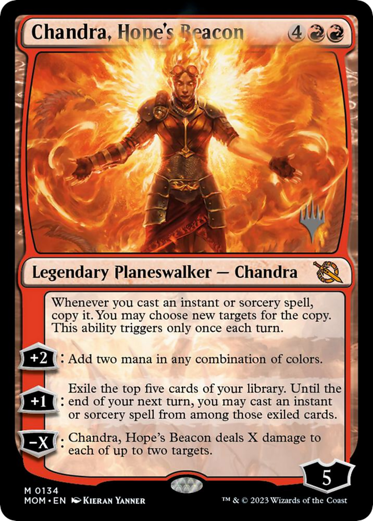 Image of Chandra, Hope's Beacon (Promo Pack) [March of the Machine Promos]